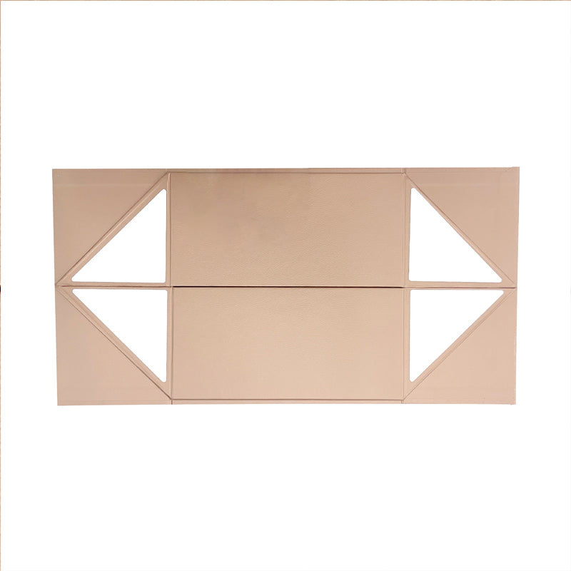 8" x 8" x 4" Collapsable Gift Box w/ Magnetic Square Flap Lid | Rose Gold