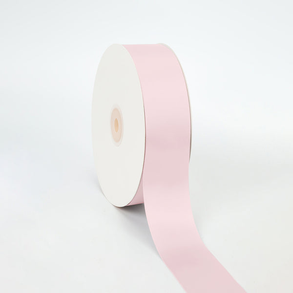 1 1/2" Double Face Satin Ribbon | Lt Pink (117) | 50 Yard Roll