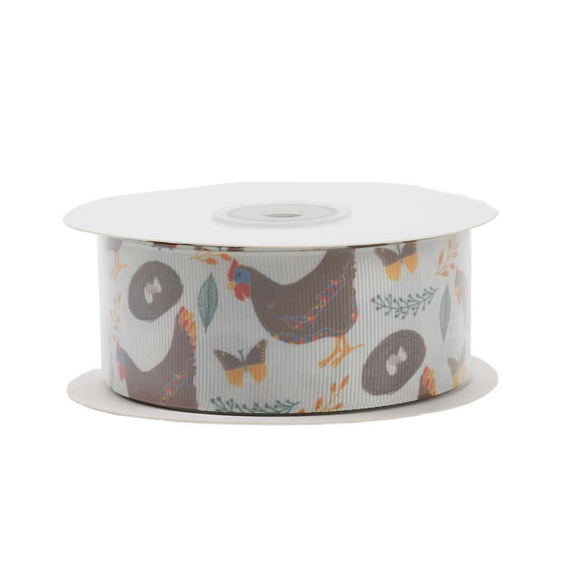 1 1/2" Printed Grosgrain Ribbon | Chicken Little (10013) | 100 Yard Roll