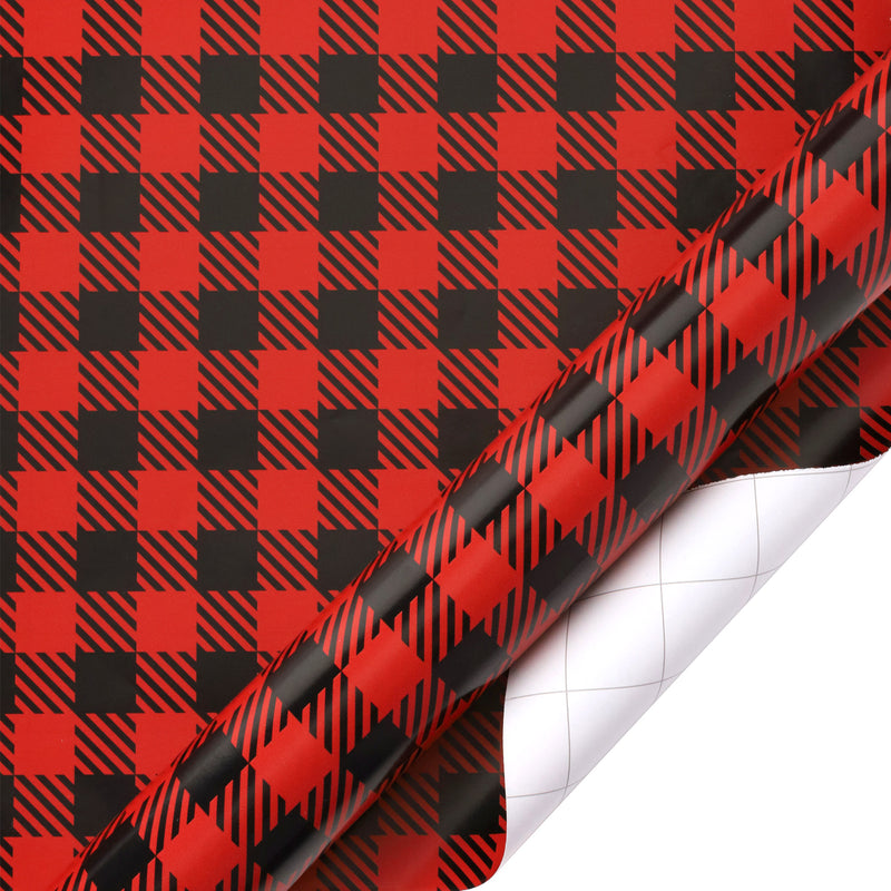 30" x 10' Holiday Wrapping Paper | Buffalo Plaid