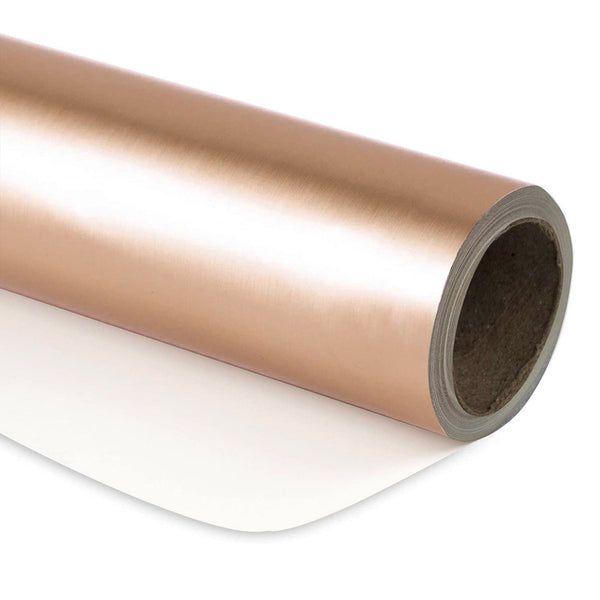 30" x 417' Wrapping Paper Half Ream | Matte Rose Gold