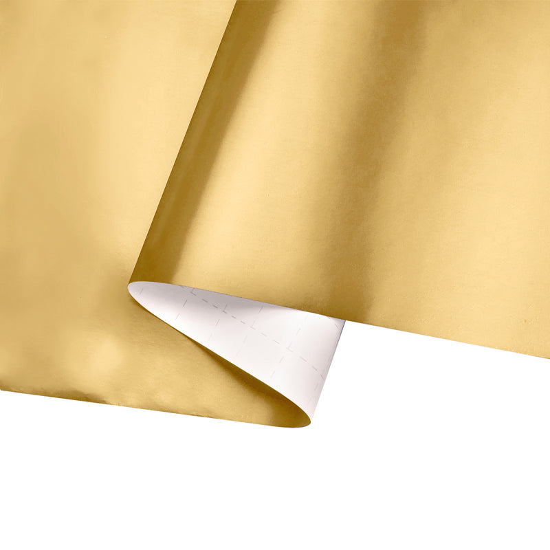 30" x 10' Wrapping Paper | Matte Gold