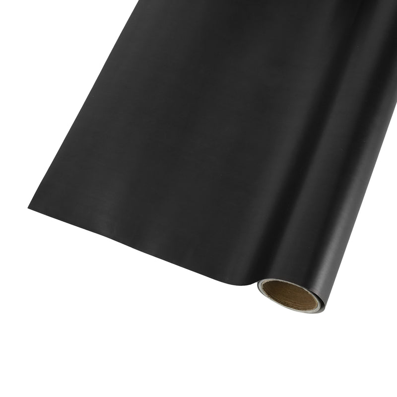 30" x 417' Wrapping Paper Half Ream | Matte Black