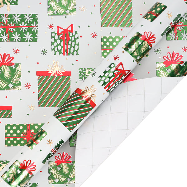 30" x 10' Holiday Wrapping Paper | Christmas Presents