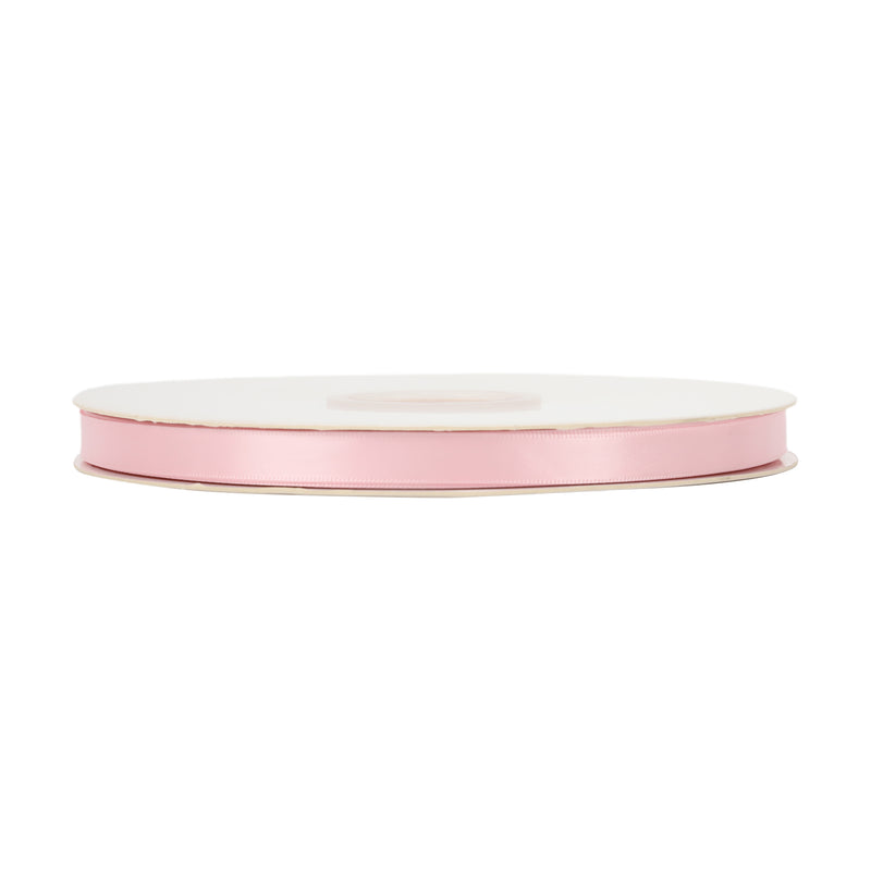 3/8" Single Face Satin Ribbon | Lt Pink (117) | 100 Yard Roll