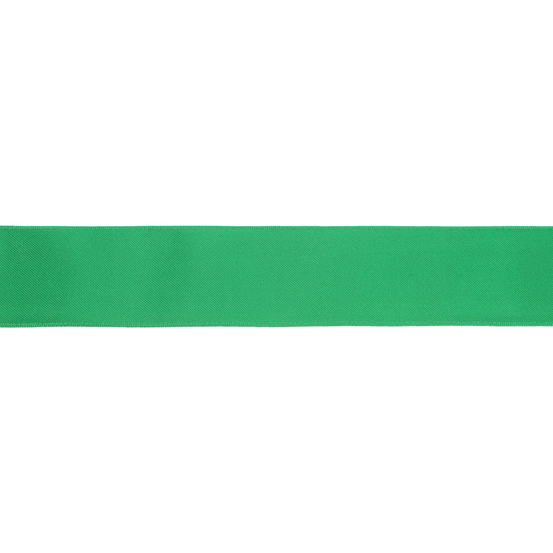 7/8" Single Face Satin Ribbon | Emerald (580) | 100 Yard Roll