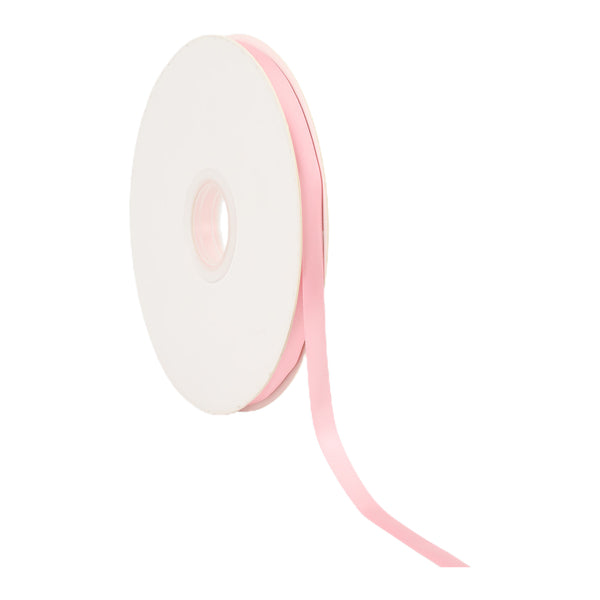 3/8" Single Face Satin Ribbon | Pink (150) | 100 Yard Roll