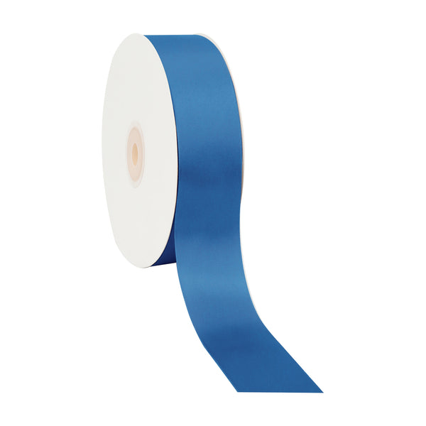 1 1/2" Single Face Satin Ribbon | Royal (350) | 50 Yard Roll