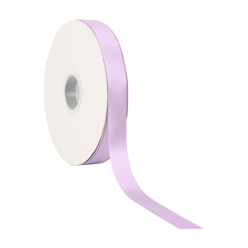 7/8" Single Face Satin Ribbon | Lt Orchid (430) | 100 Yard Roll