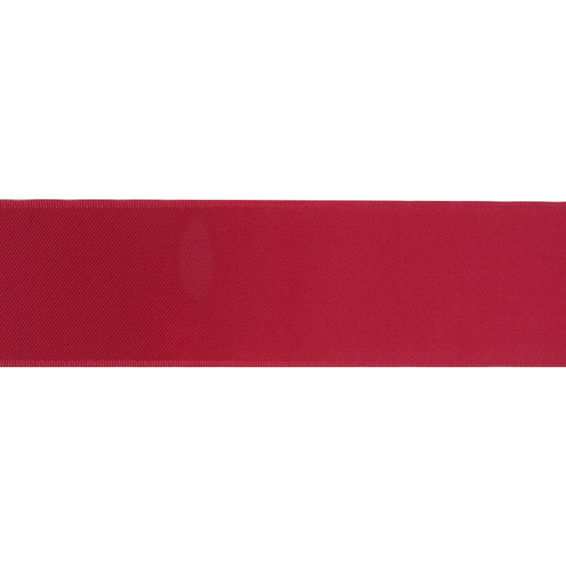 1 1/2" Single Face Satin Ribbon | Scarlet (260) | 50 Yard Roll