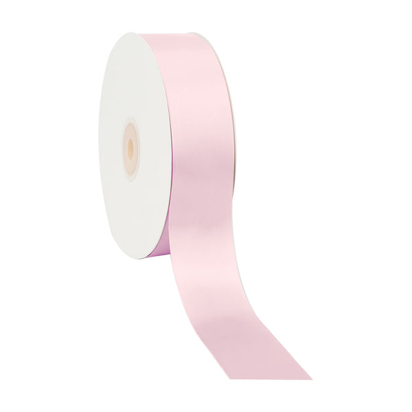 1 1/2" Single Face Satin Ribbon | Lt Pink (117) | 50 Yard Roll