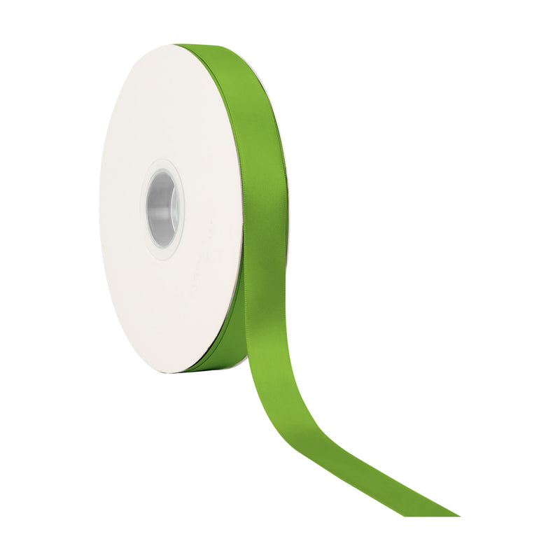 7/8" Single Face Satin Ribbon | Kiwi (548) | 100 Yard Roll