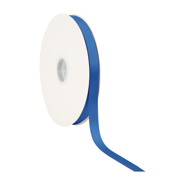 5/8" Single Face Satin Ribbon | Royal (350) | 100 Yard Roll