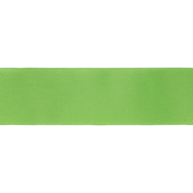 1 1/2" Single Face Satin Ribbon | Kiwi (548) | 50 Yard Roll