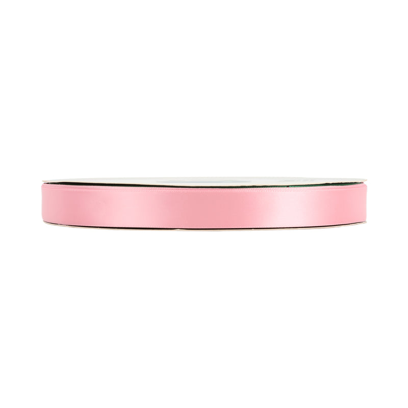 5/8" Single Face Satin Ribbon | Pink (150) | 100 Yard Roll