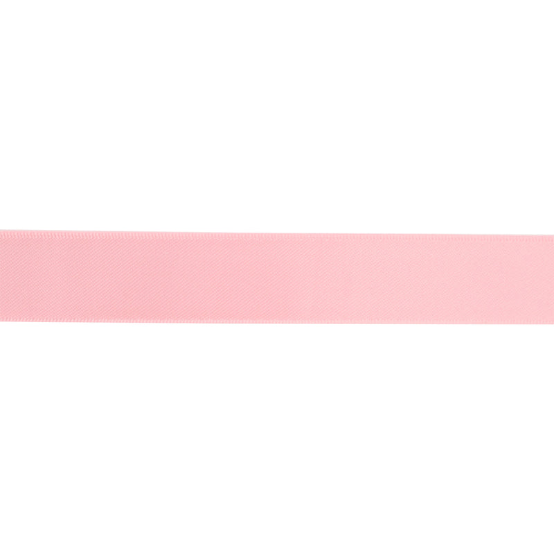 7/8" Single Face Satin Ribbon | Pink (150) | 100 Yard Roll