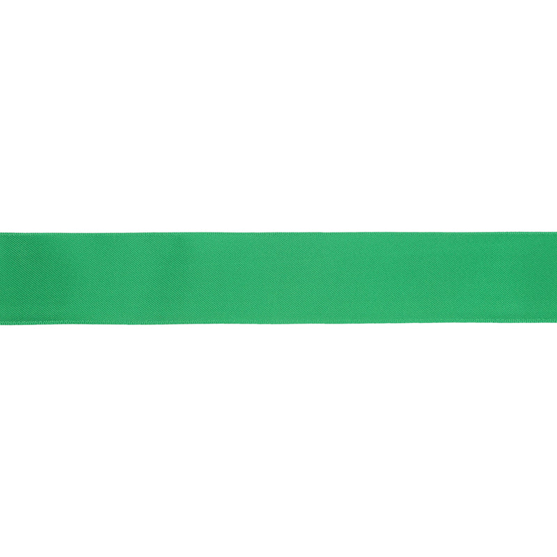 7/8" Single Face Satin Ribbon | Emerald (580) | 100 Yard Roll