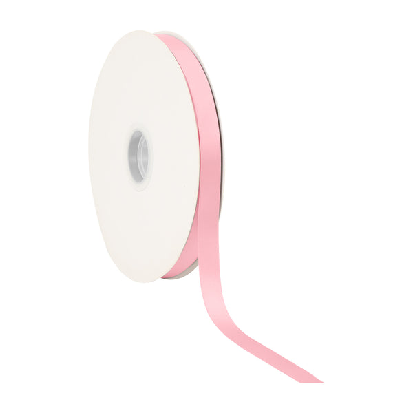 5/8" Single Face Satin Ribbon | Pink (150) | 100 Yard Roll