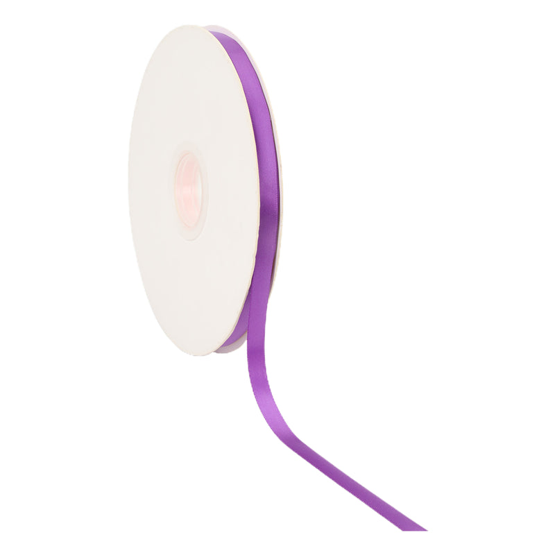 3/8" Double Face Satin Ribbon | Purple (465) | 100 Yard Roll