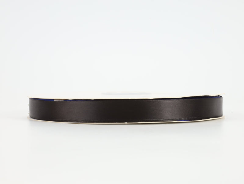 5/8" Double Face Satin Ribbon | Black (030) | 100 Yard Roll