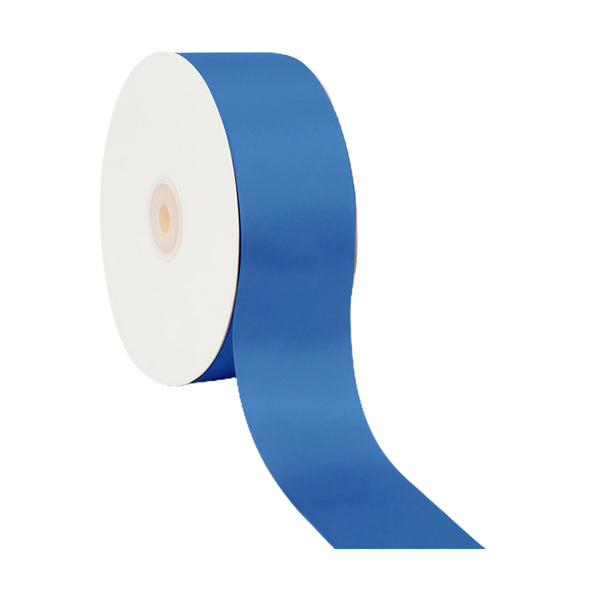 2 1/4" Double Face Satin Ribbon | Royal (350) | 50 Yard Roll