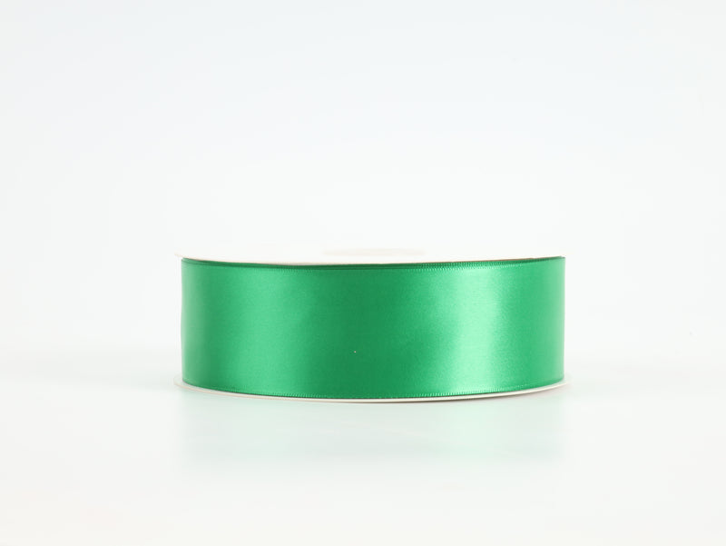 1 1/2" Double Face Satin Ribbon | Emerald (580) | 50 Yard Roll