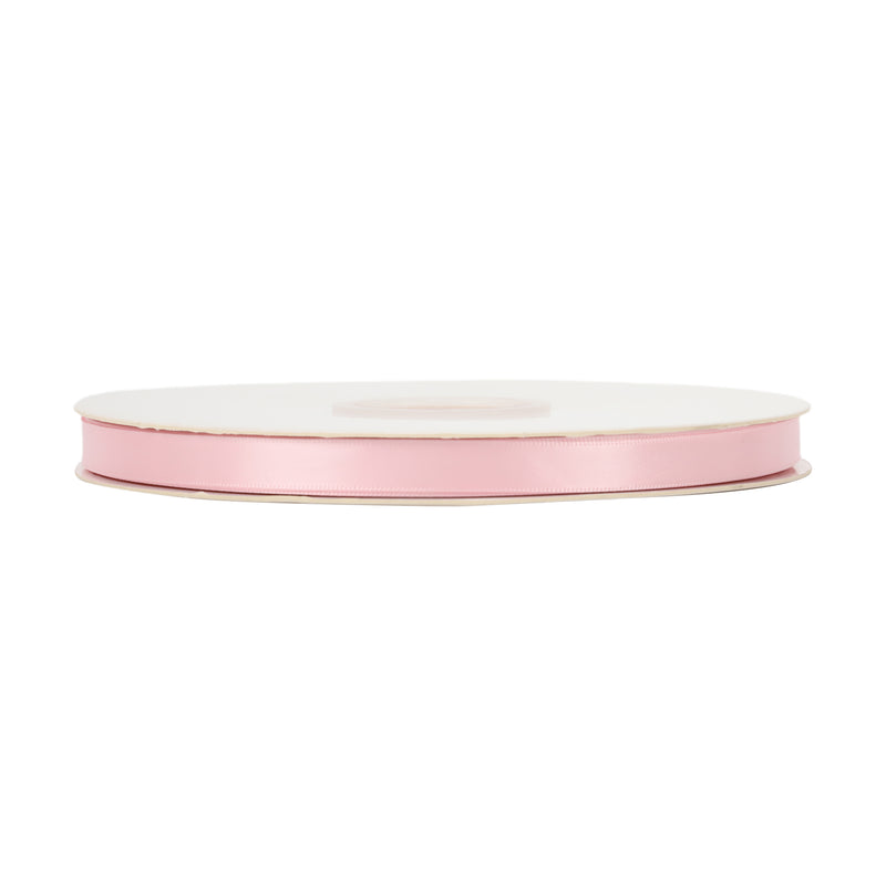 3/8" Double Face Satin Ribbon | Lt Pink (117) | 100 Yard Roll