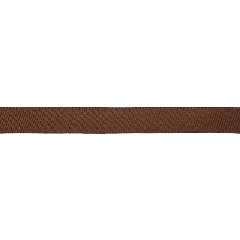 3/8" Double Face Satin Ribbon | Brown (850) | 100 Yard Roll