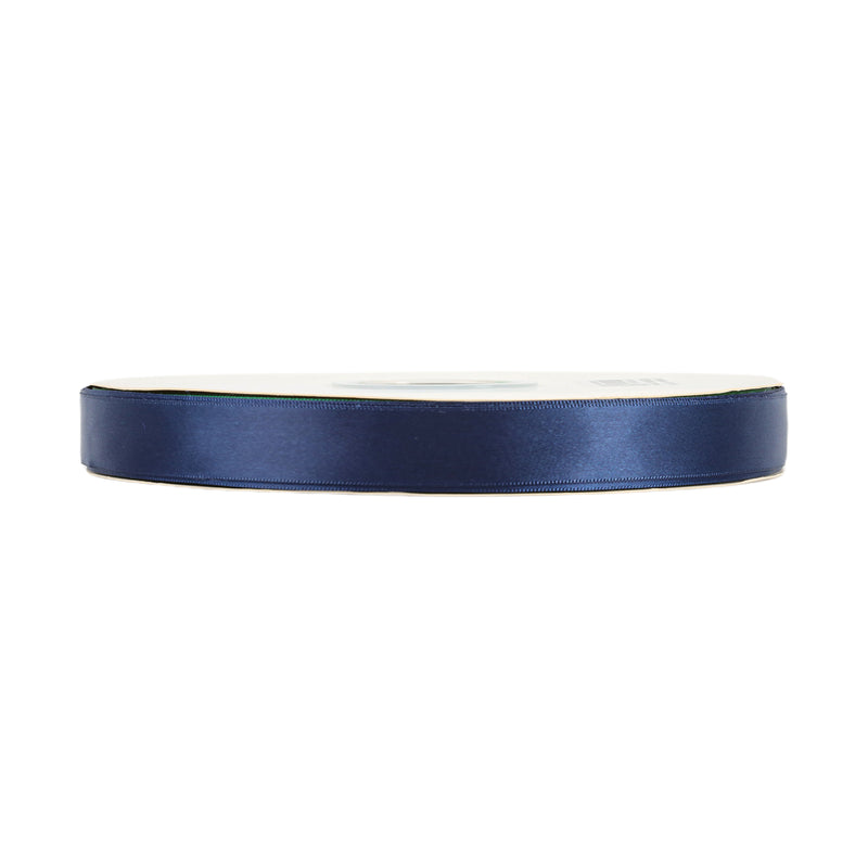 5/8" Double Face Satin Ribbon | Navy (370) | 100 Yard Roll