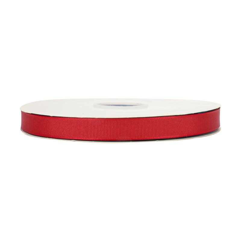 5/8" Textured Grosgrain Ribbon | Scarlet (260) | 100 Yard Roll