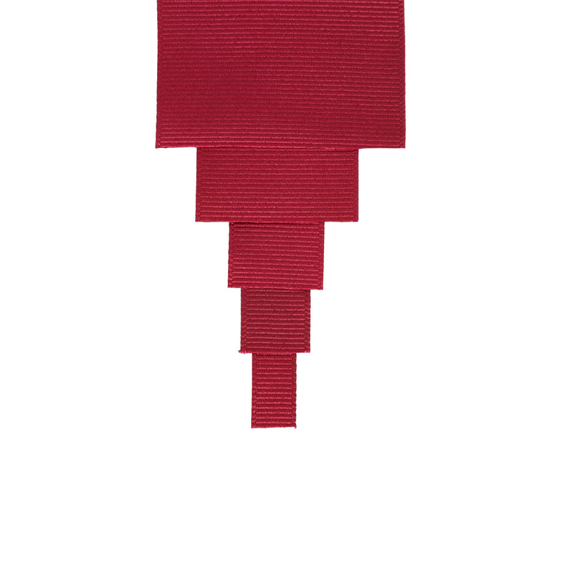 1 1/2" Textured Grosgrain Ribbon | Wine (275) | 50 Yard Roll