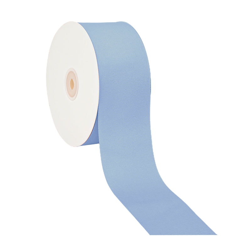 2 1/4" Textured Grosgrain Ribbon | French Blue (332) | 50 Yard Roll