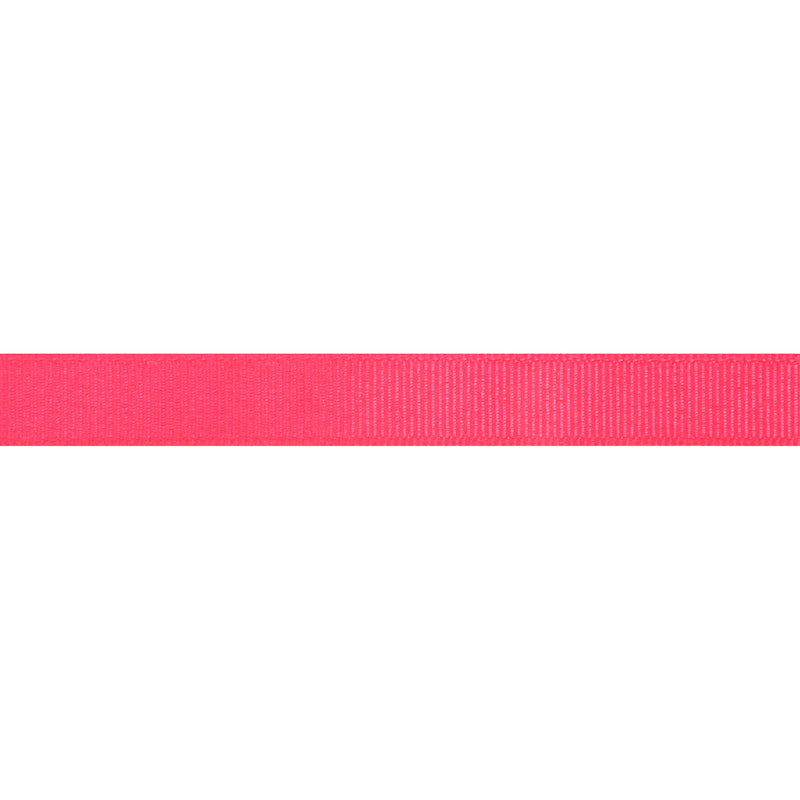 5/8" Textured Grosgrain Ribbon | Shocking Pink (175) | 100 Yard Roll