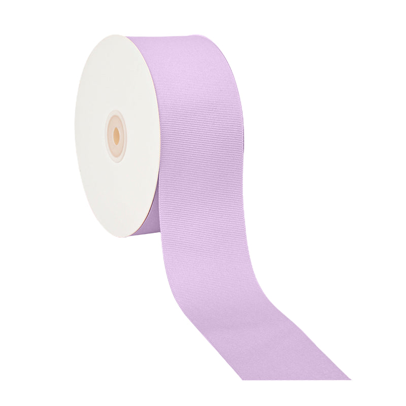 2 1/4" Textured Grosgrain Ribbon | Lt Orchid (430) | 50 Yard Roll