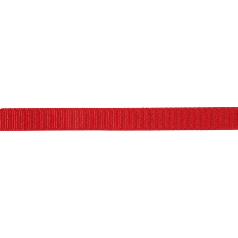 3/8" Textured Grosgrain Ribbon | Scarlet (260) | 100 Yard Roll