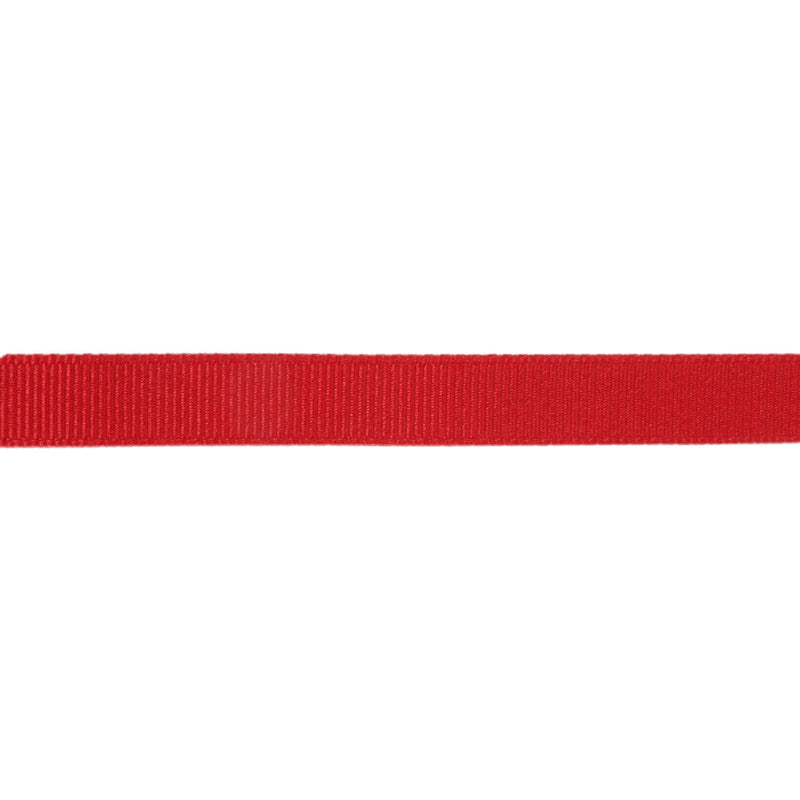 5/8" Textured Grosgrain Ribbon | Scarlet (260) | 100 Yard Roll