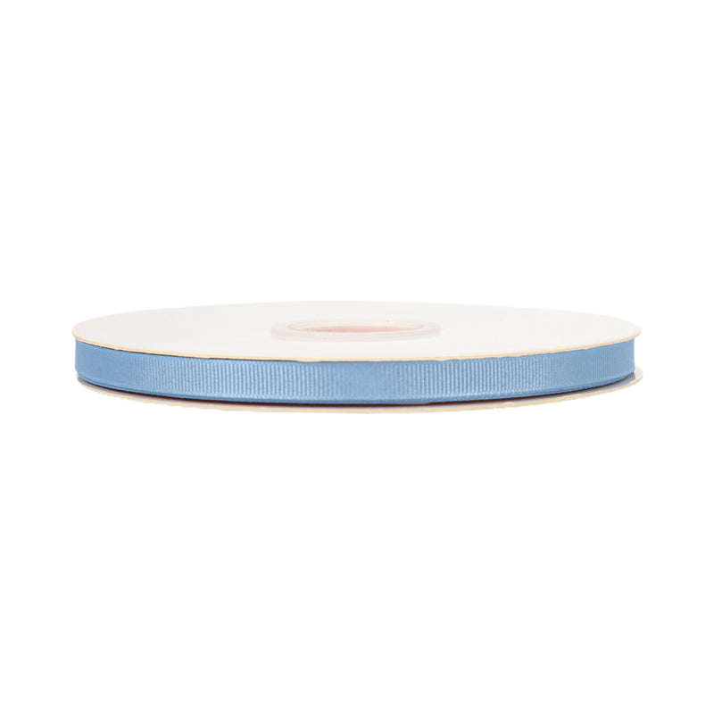 3/8" Textured Grosgrain Ribbon | French Blue (332) | 100 Yard Roll