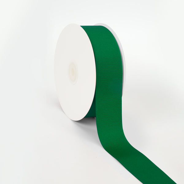 1 1/2" Textured Grosgrain Ribbon | Forest (587) | 50 Yard Roll