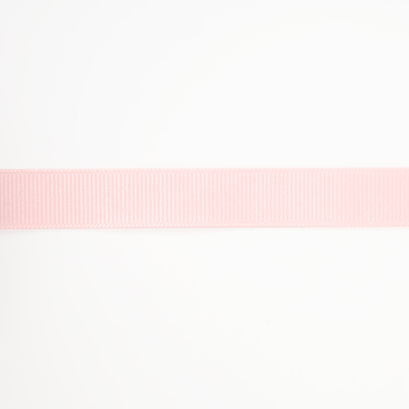 7/8" Textured Grosgrain Ribbon | Lt Pink (117) | 100 Yard Roll
