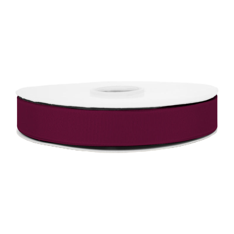 1 1/2" Textured Grosgrain Ribbon | Wine (275) | 50 Yard Roll