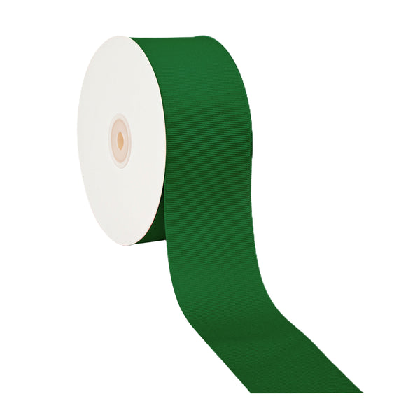 2 1/4" Textured Grosgrain Ribbon | Forest (587) | 50 Yard Roll