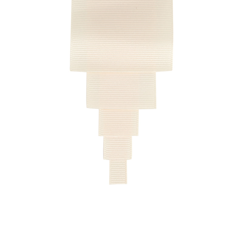 2 1/4" Textured Grosgrain Ribbon | Ivory (810) | 50 Yard Roll