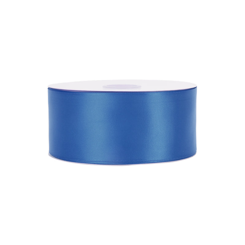 2 1/4" Double Face Satin Ribbon | Royal (350) | 50 Yard Roll