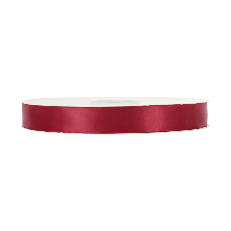 7/8" Single Face Satin Ribbon | Scarlet (260) | 100 Yard Roll