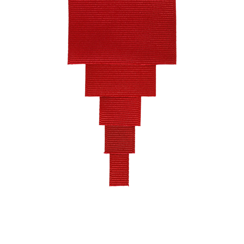 5/8" Textured Grosgrain Ribbon | Scarlet (260) | 100 Yard Roll