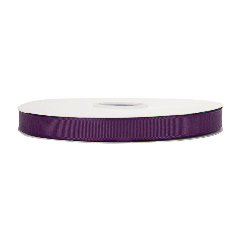 5/8" Textured Grosgrain Ribbon | Plum (285) | 100 Yard Roll