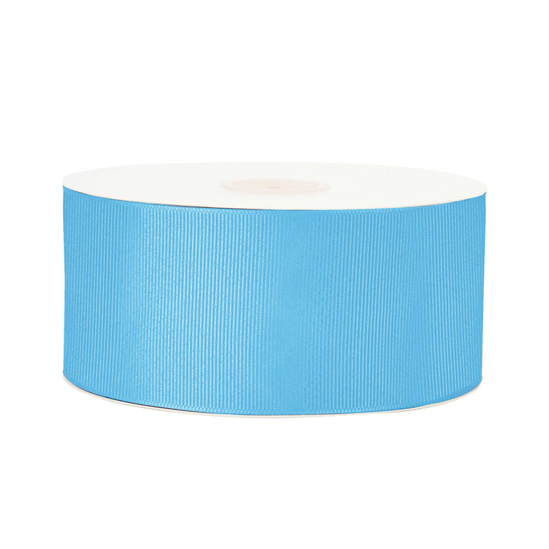 2 1/4" Textured Grosgrain Ribbon | Island Blue (328) | 50 Yard Roll