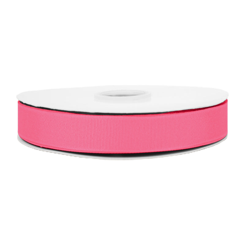 1 1/2" Textured Grosgrain Ribbon | New Shocking Pink (176) | 50 Yard Roll