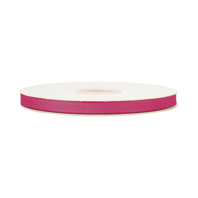 3/8" Textured Grosgrain Ribbon | Fuchsia (177) | 100 Yard Roll