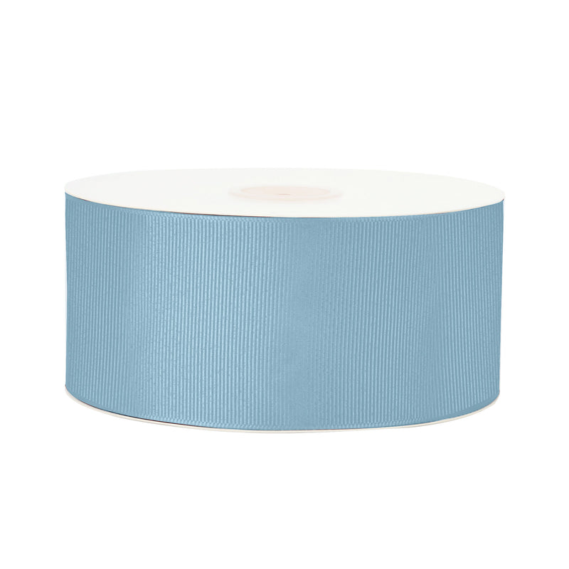 2 1/4" Textured Grosgrain Ribbon | Blue (312) | 50 Yard Roll